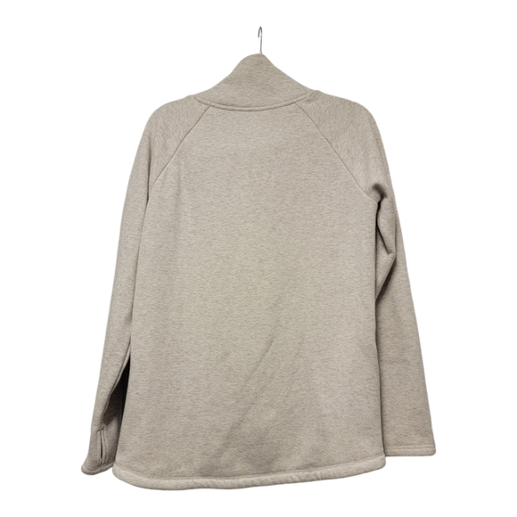 Athleta Cozy Karma Asym Pullover Sweatshirt Turtleneck Thumbhole - Picture 4 of 7